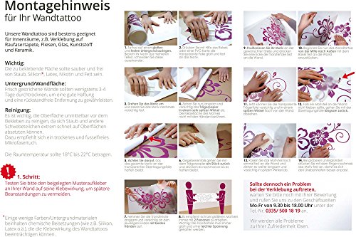 Grandora W972 Wandtattoo traumhafte Engelsflügel Wandaufkleber weiß (BxH) 73 x 58 cm“ - 6