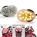 Produktbild LED-Blinker, bündig montiert, getönt, für Kawasaki Ninja 98–06 ZX6R 636/96–03 ZX7R/98–03 ZX9R/04–05 ZX10R/00–05 ZX12R/05–08 ZZR600 ZZR 600