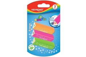 Keyroad Roofix KR971813 - Gomas de borrar universales (3 unidades), diseño triangular,