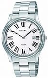 Seiko Herren-Armbanduhr XL Analog Edelstahl SKP345P1