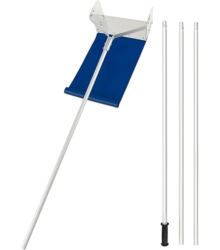 Snow Roof Rake, 26 In Aluminum Blade, 7.5-20 Ft Adjustable Roof Snow Scraper With Wheels, Anti-Slip Handle Snows Removal Tool, Lightweight House Rooftop Rake For Leaves Debris Removal | US - View #11