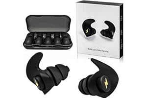 STARKIST Tappi Orecchie Dormire, 6Pairs Tappi per Orecchie Antirumore Riutilizzabile