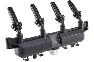 HELLA 5Da 193 175-441 Bobine D'Allumage - 12V - 4Pôle - Bloc Bobine - Vissé