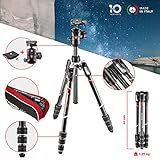 Manfrotto Befree Advanced Carbon Reisestativ Twist (Drehverschluss) mit Kugelkopf,...
