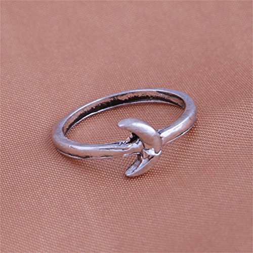 Hsooor 13Pcs Vintage Ring Finger Schmuck Ringen Schmuck Boho Punk Ringe Silber - 8