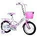 Produktbild YEARLY Kinderfahrrad, Schüler klappräder Lightweight Klappräder Für 4-5 Jahre alt-Rosa 16inch