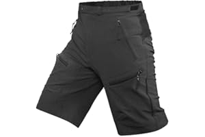 Cycorld MTB Hose Herren Radhose, Mountainbike Hose Fahrradhose Herren Kurz, Outdoor Sport Herren Radlerhose MTB Bike Shorts