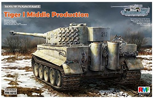 Rye Field Model RM de 5010 - Maqueta de Tiger I Middle Production Full Interior
