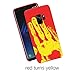 Produktbild BIEE Hülle Case,Magic Heat-Sensitive Case Color Changing Thermal Sensor Heat Thermal Induction Ultra Slim Anti-Scratch Shockproof Hard Cover Case -Samsung Galaxy S9 Plus (6.2) - Rot zu Gelb
