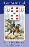 Image de Lenormand Orakelkarten mit Kartenabbildungen: 36 Orakelkarten