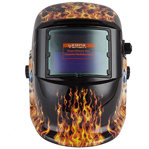 Automatik Schweißhelm + Solarzellen inkl.2 Vorsatzscheiben Schweißschirm SN855 - 2