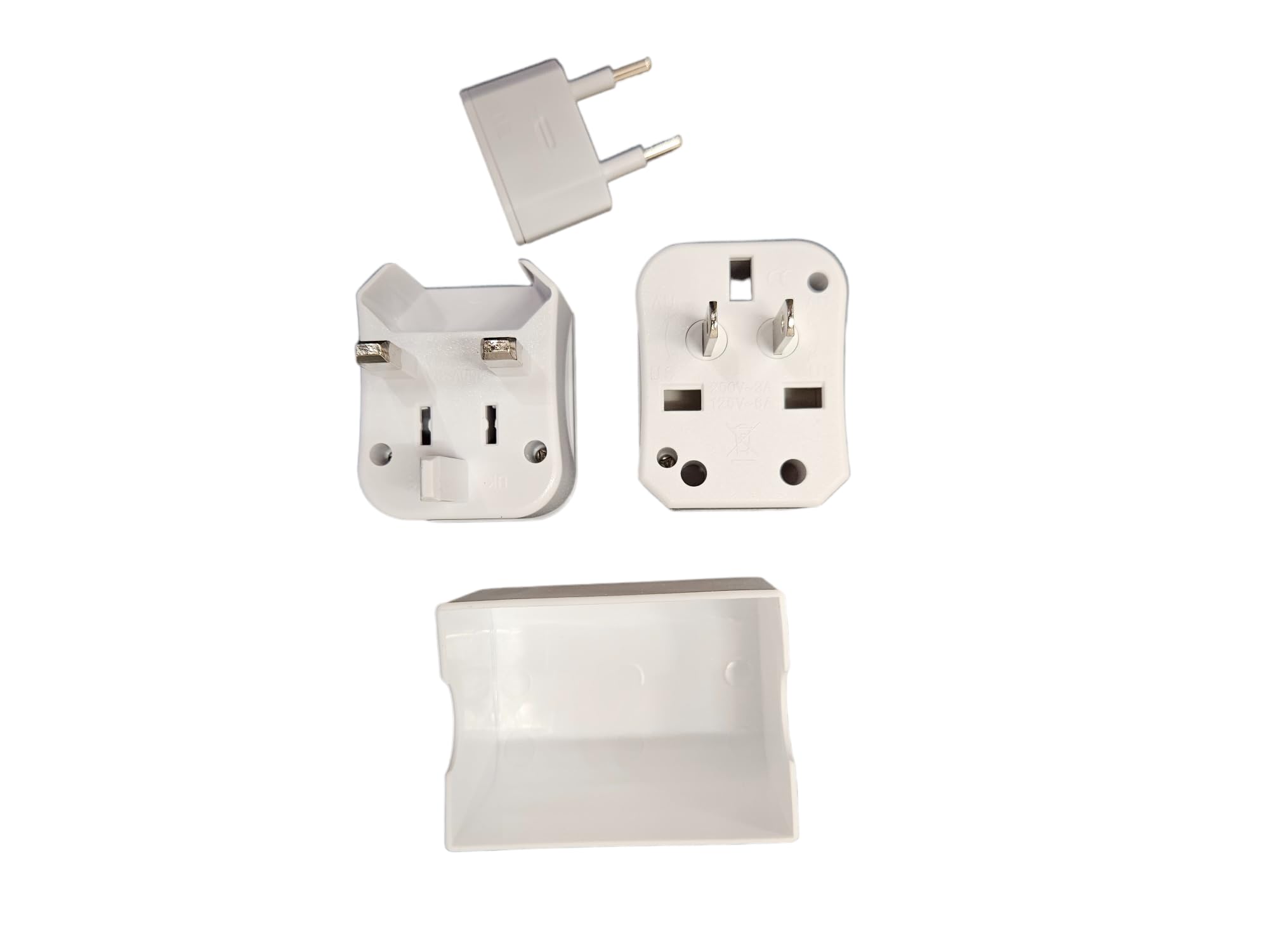 G.FIDEL Worldwide Universal All-in-One Worldwide International Travel Adapter with 125V 6A,250V Electrical Protected Plug (Travel Adapter with Dual USB)