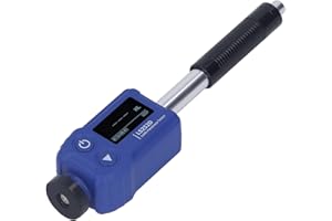 EUJGOOV Durometro Portatile con Misuratore di Durezza Integrato a Penna con Dispositivo di Impatto di Tipo D per Acciaio Metallico