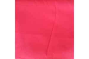 Pingianer - Tela de algodón para niños lisa, 100 % algodón, por metros, artesanía, tela de costura, algodón, rojo, 50x160cm (13,98€/m)