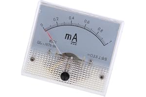 Generic Vari Amperometro Analogico DC Amperometro Pannello Collegare Direttamente Il Milliamperometro Da 0-1 MA a 0-20 a di Misurazione Sele, 1