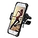Produktbild Bike Mount, Gear Beast Sicherer Grip Universal Smartphone Fahrrad Halterung Cradle für iPhone 7, 7 Plus, 6S, 6S Plus, 6, 6 Plus, Galaxy S7, S7 Edge, S6, S6 Edge, Note 7, 5, 4, 3, und andere Smartphones.