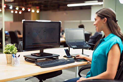 Kensington K52786WW SmartFit Monitor Stand Plus, 36 Kg schwarz - 4