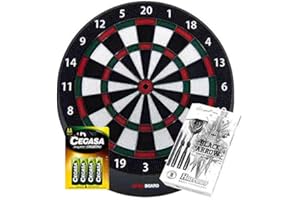 GRAN BOARD Pack Diana Electrónica Granboard Dash Verde + Pilas + Dardos