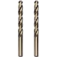 STROTON Hss Brocas para Metal M42 8% Cobalto (12mm x 2piezas) para Acero Inoxidable y Metal Duro.