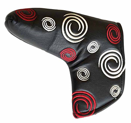 Calaway Swirl Blade Funda Putter de Golf, Negro, Talla Única