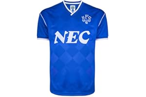 Score Draw Everton 1987 Retro Football Shirt