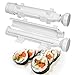 Produktbild Sushi Maker Sushi machen Adonello Sushi Maschine Perfektes Sushi selbst machen selber machen Sushi Rolle DIY Neu Deutsche Anleitung Sushirollen 24 Sushi Stücke möglich mit einem Arbeitsaufwand