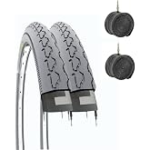 2 Reifen + 2 Schläuche Für Hollandfahrrad – Schwarz, 26 X 1 3/8 (37-590) – Komplettset