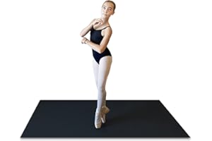 Artan Balance Tanzfläche für Zuhause, Studio, Bühnenauftritte oder Partys im Freien, glatter Boden für Ballett, Jazz oder Tap-Praxis, wendbare Tanzmatte für Kinder und Erwachsene