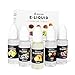 Produktbild Salcar E-Liquid 0,0mg Nikotin, 1er Pack (5x 20ml) für E-Zigarette, Apfel, Trauben, Orange, Blaubeere ,Cola