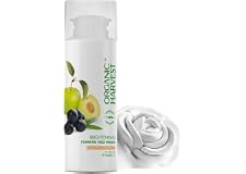 Organic Harvest Brightening Foaming Face Wash for All Skin with Benefits of Kakadu Plum & Acai Berry | Cleanser for Women & M