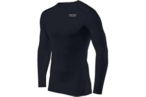 TCA Hyperfusion Compression Base Layer Maglia Manica Lunga sotto Maglia da Uomo e Ragazzo - Girocollo
