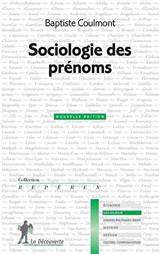 Download Sociologie des prénoms