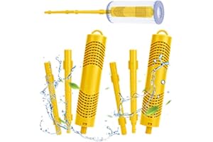 Sunfry Whirlpool Filter Poolfilter Silberionen Hält 4 Monate Filter Whirlpool 2 Stück Poolfilterkartuschen Filterkartusche Hot Tub Mineral Sticks Filter Kartusche für Pools Lay Z Spa Whirlpool Zubehör