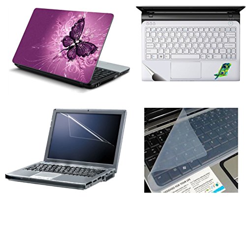 NAMO ART 4-in-1 Laptop Accessories Combo Kit - 15.6-inch Laptop Skins with Screen, Keyboard Protector and Trackpad Skin (Multicolour) RS.259 (71.00% Off) - Amazon NAMO ART 4-in-1 Laptop Accessories Combo Kit - 15.6-inch Laptop Skins with Screen, Keyboard Protector and Trackpad Skin (Multicolour) RS.259 (71.00% Off) - Amazon