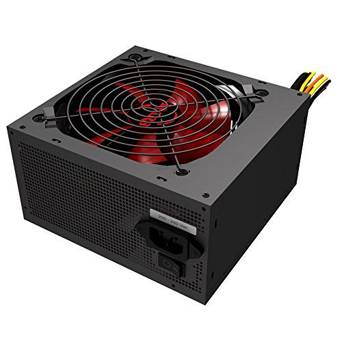 Mars MPII750 Gaming - Fuente de Alimentaci  n Modular Gaming para PC  750W  ATX  Ventilador 12cm  PFC Activo  Rail   nico 12V  14dB  eficiencia 85   ultrasilencioso y antivibraciones   Color Negro