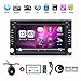 Price comparison product image With Camera.Double DIN 6.2-inch Car Gps Navigation in Dash Car Dvd Player Car Stereo Touch Screen with Bluetooth USB Sd Mp3 Radio for Universal Car