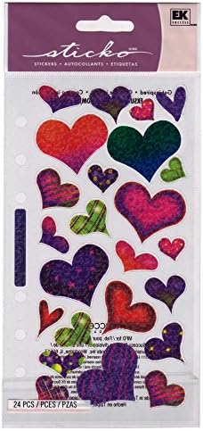 Stickopotamus Stickers Sparkle Hearts