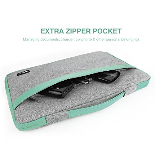Macbook Hülle, Laptop Tasche Macbook Air/ Pro Retina Sleeve 13.3 Zoll Hülle, SAVFY Laptop Tasche für Neu Apple iPad Pro 12.9 Zoll /13.3 Zoll Laptop/Notebook blau - 5