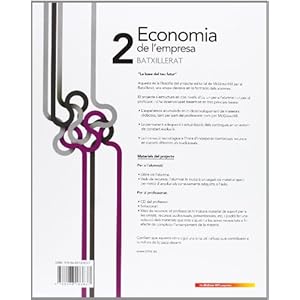 Economia de l'empresa, 2 Batxillerat