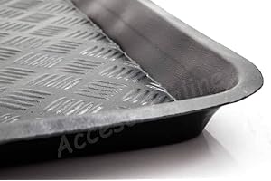 Accesorionline Protector Cubre Maletero Fiat Tipo Desde 2015 Todos los Modelos - a Medida para Cada Modelo - Bandeja cubremaletero cubeta Alfombrilla Sedan Hatchback Wagon (Sedan 4 Puertas)