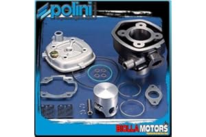 166.0083 Grupo térmico POLINI 70 cc D.47 Aprilia SR 50 2T LC Stealth, Racing, Netscaper hierro fundido H2O carrera 39,2