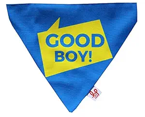 Lana Paws Good Boy Dog Bandana/Dog Scarf/Dog Gifts, S-M