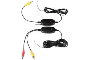 HIKITY [9-35 V] bezprzewodowy kolorowy nadajnik i odbiornik wideo, 2,4 G do kamery cofania samochodu, nowy rodzaj przedniej kamery samochodowej