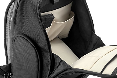 booq Boa flow BF2-GFT Laptoprucksack mit gepolstertem Fach für DSLR, graphite - 16