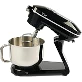 Yui Easy Chef M129 1800w G&uuml;&ccedil;l&uuml; D&ouml;k&uuml;m Metal Stand Mikser Siyah