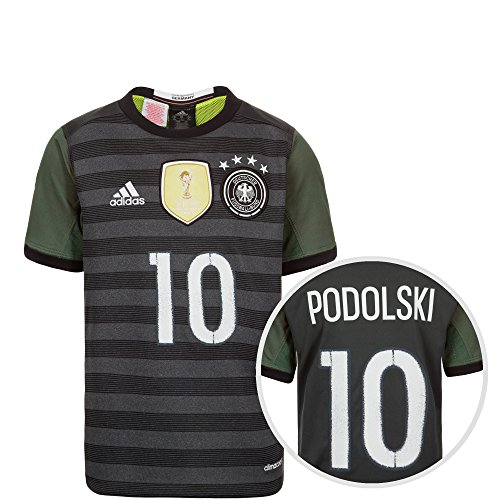 adidas DFB Trikot Away Podolski EM 2016 Kinder 128 – XS