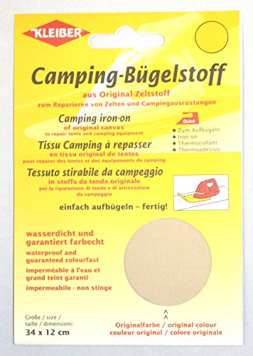 Camping-Bügelstoff, sandfarben