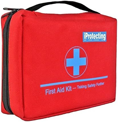 First Aid Kit 119 pcs - Professional Design for Car, Home, Camping, Hunting, Travel , Outdoors or Sports, Small &amp; Compact