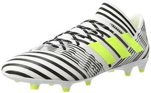 Adidas Nemeziz 73 Fg, Scarpe da Calcio Uomo, Giallo (Footwear White/Solar Yellow/Core Black), 42 2/3 EU