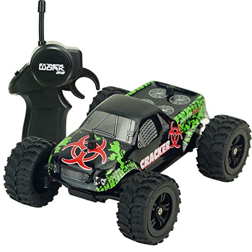 vbncvbfghfgh VBNC 1:32 Full Scale 4CH 2WD 2.4GHz Mini Off-Road RC Racing Car Truck Vehículo Alta Velocidad 20 km/h Juguete Remoto para niños